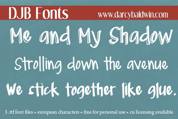 Djbfonts Myshadow3