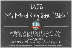 Djbfonts Mymoodring3