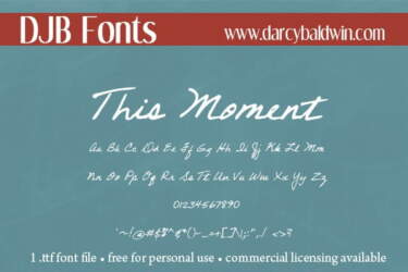 Djbfonts Thismoment2