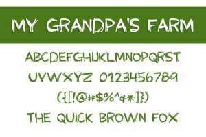My Grandpas Farm Letters