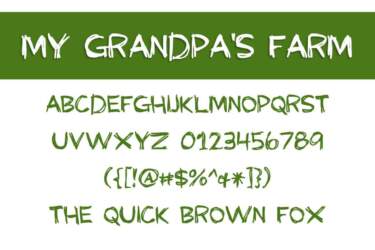 My Grandpas Farm Letters