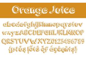 Orange Juice Letters