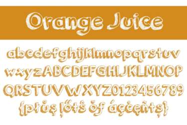 Orange Juice Letters