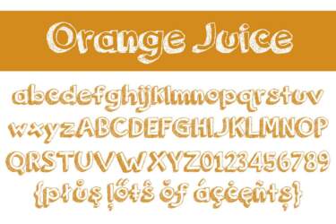 Orange Juice Letters