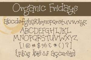 Organic Fridays Letters