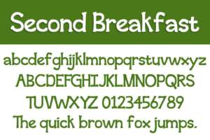 Second Breakfast Letters