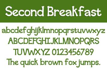Second Breakfast Letters