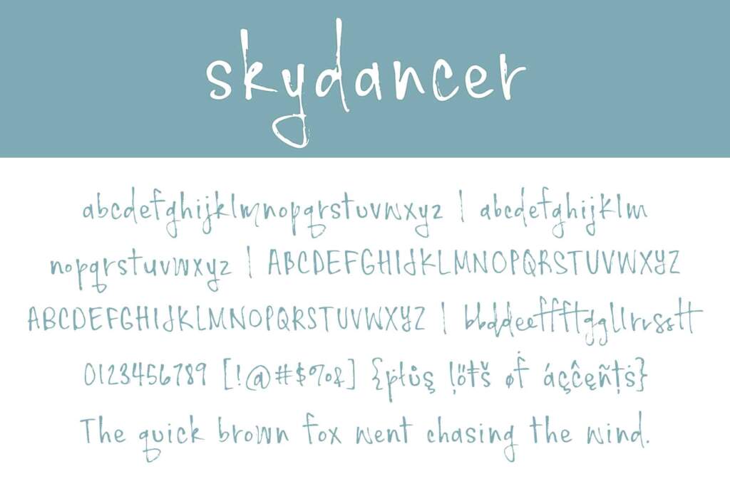Skydancer Letters