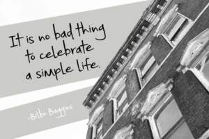 Small Town Skyline Quote