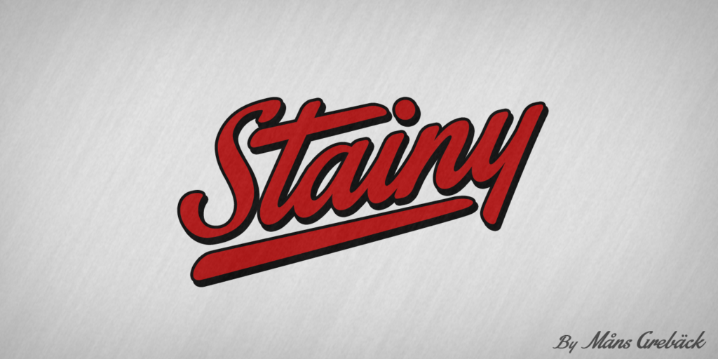 Stainy Poster
