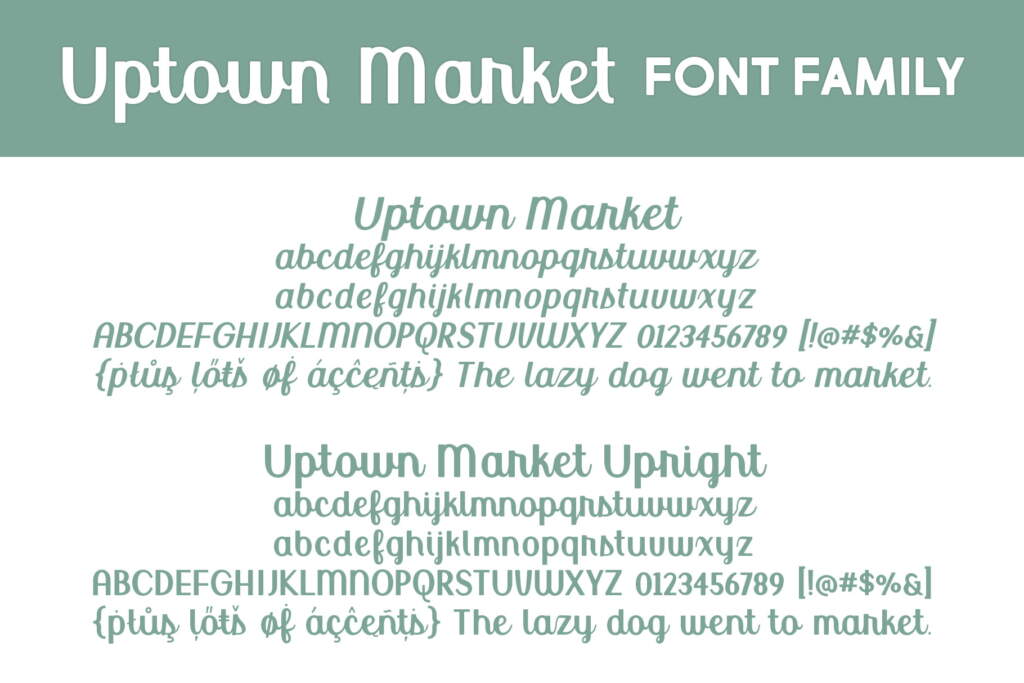 Uptown Market Ff Letters