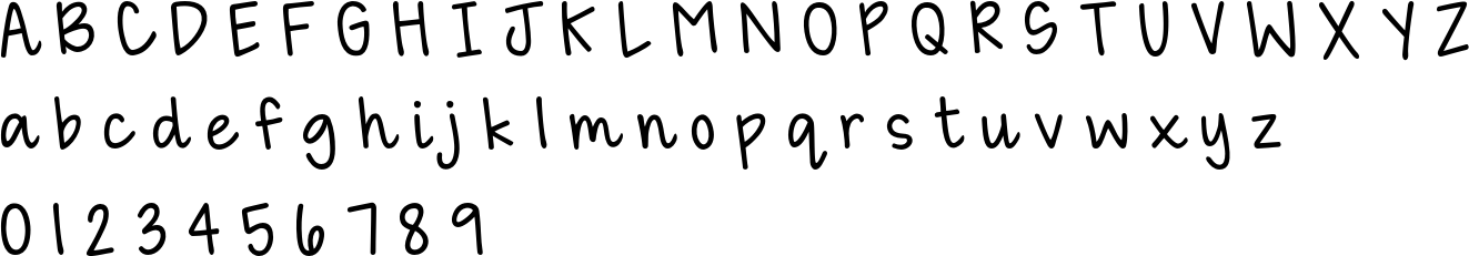 KG Happy Lauren Character Map