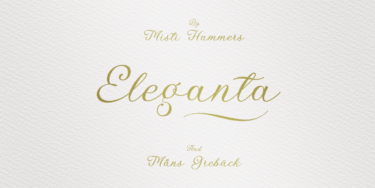 Elegant Calligraphy Poster01
