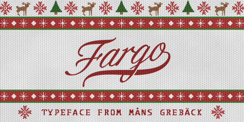 Fargo Font Poster