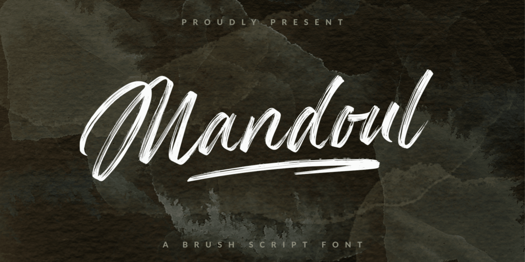 Mandoul Brush Font