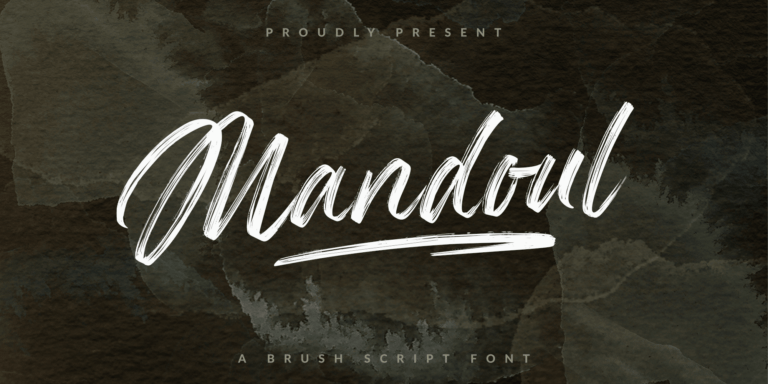 Mandoul Brush Font