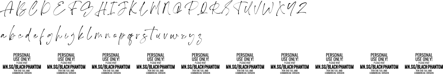 Black Phantom Character Map