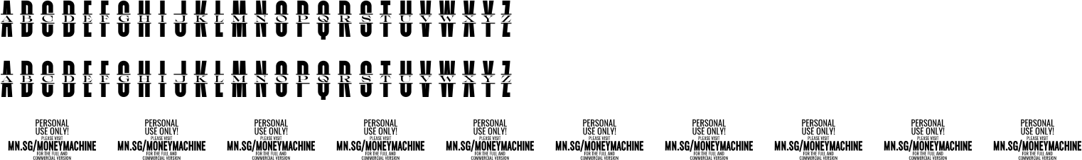 Moneymachine Character Map