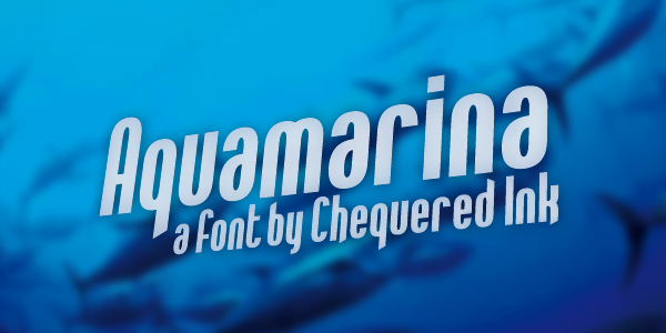 Aquamarina Font