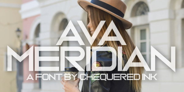 Ava Meridian Font