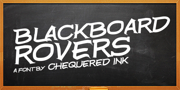 Blackboard Rovers Font