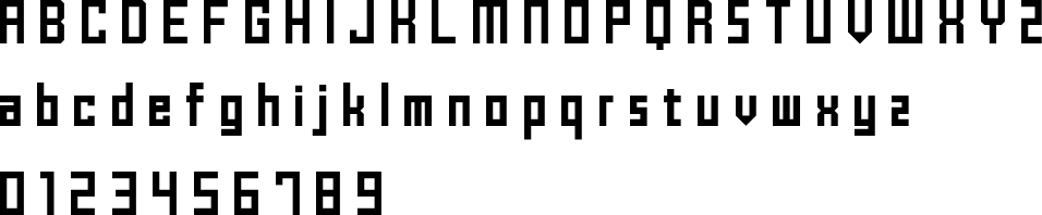 Brickshapers Character Map