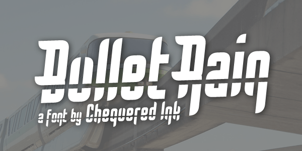 Bullet Rain Font