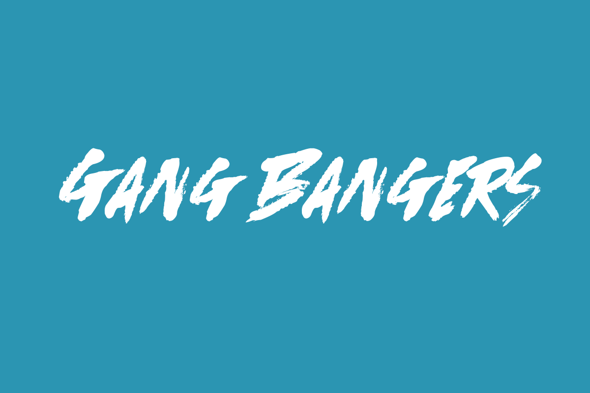 Gang Bangers Font