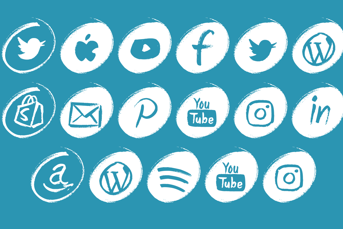 Free Social Media Vector Icons (AI)