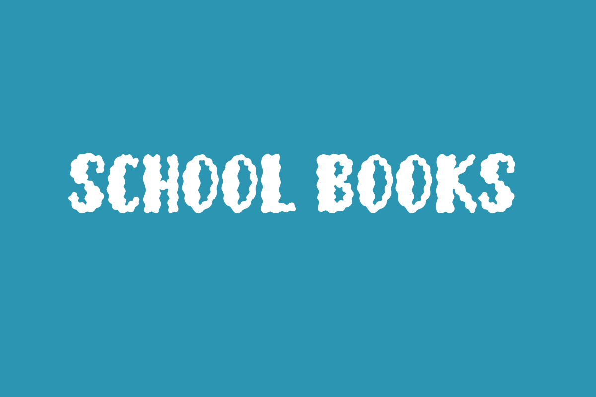 School Books Font