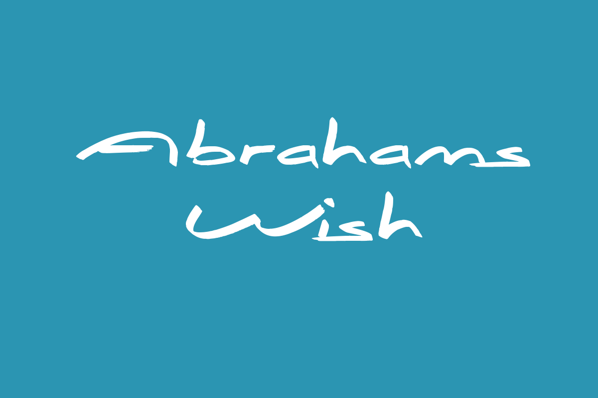 Abrahams Wish Font