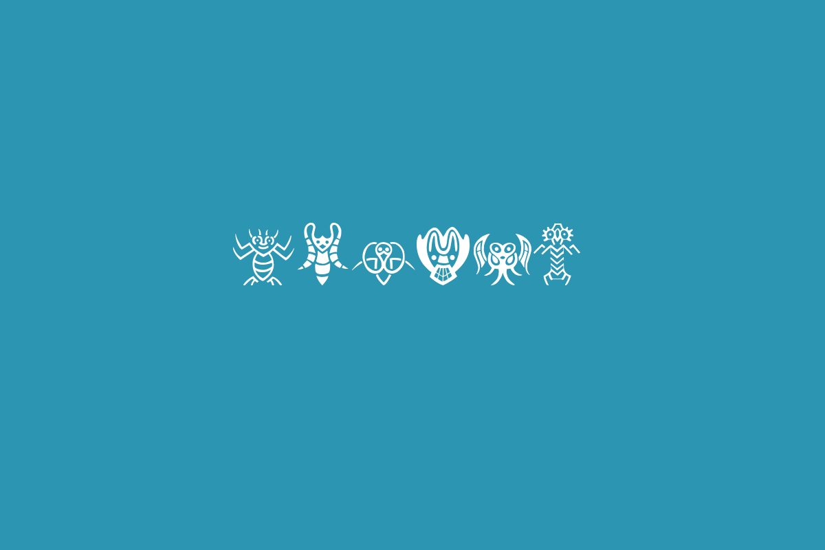 Aliens Title Icon Font