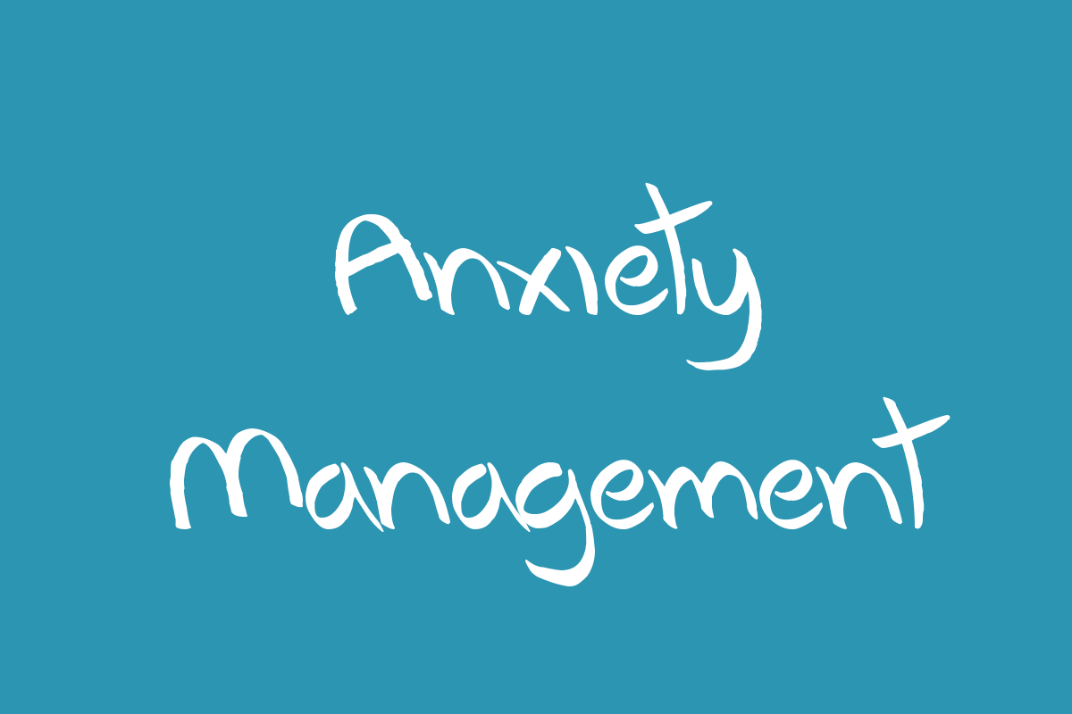 Anxiety Management font