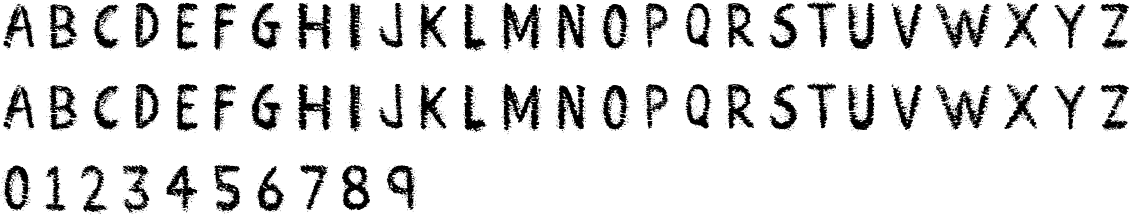 Atomic Number Character Map