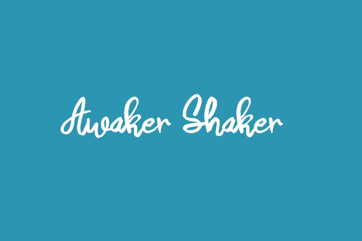 Awaker Shaker Font