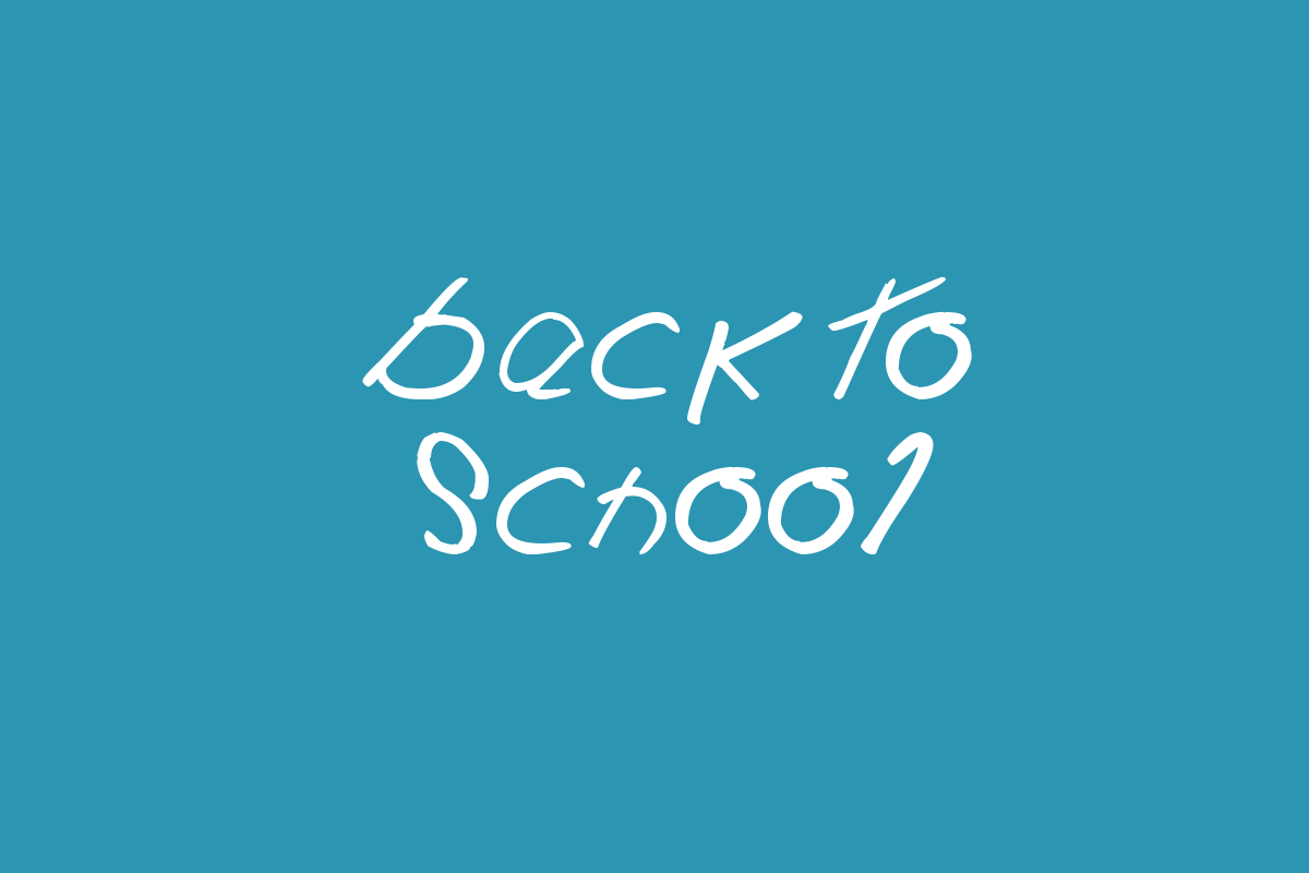 Back To School Title Image