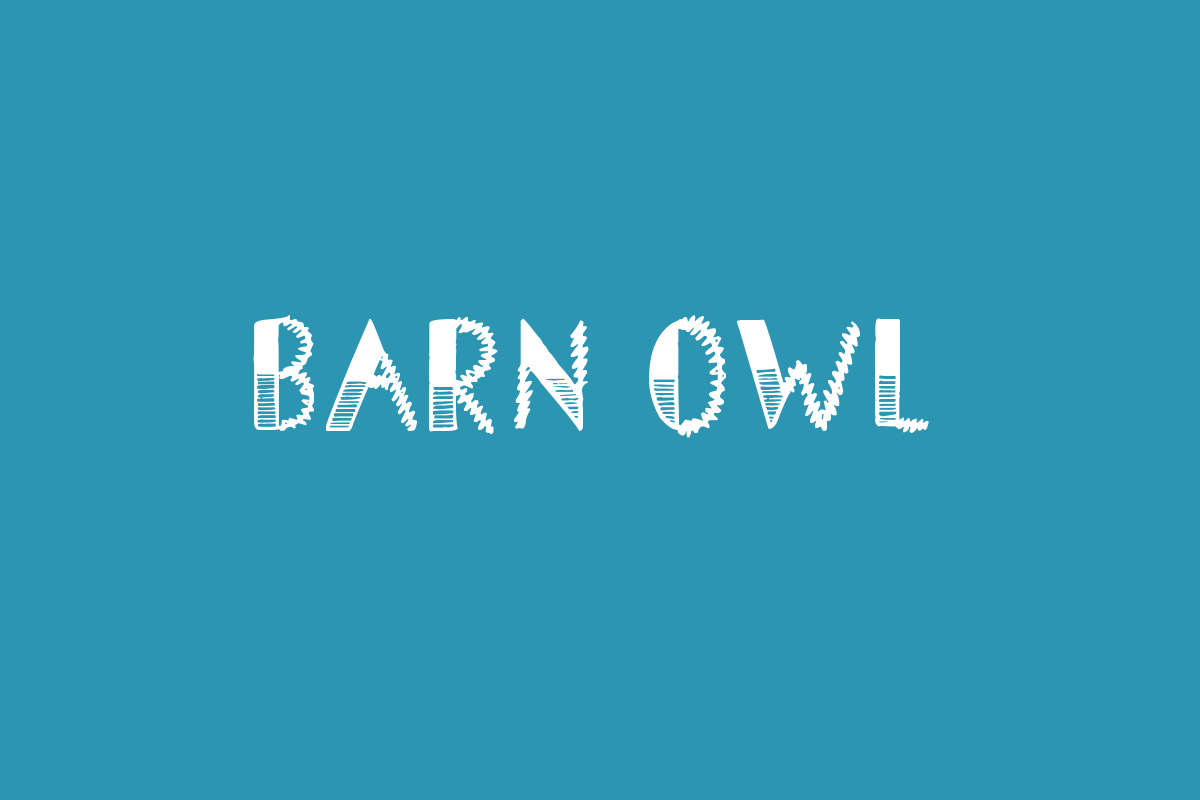 Barn Owl Font