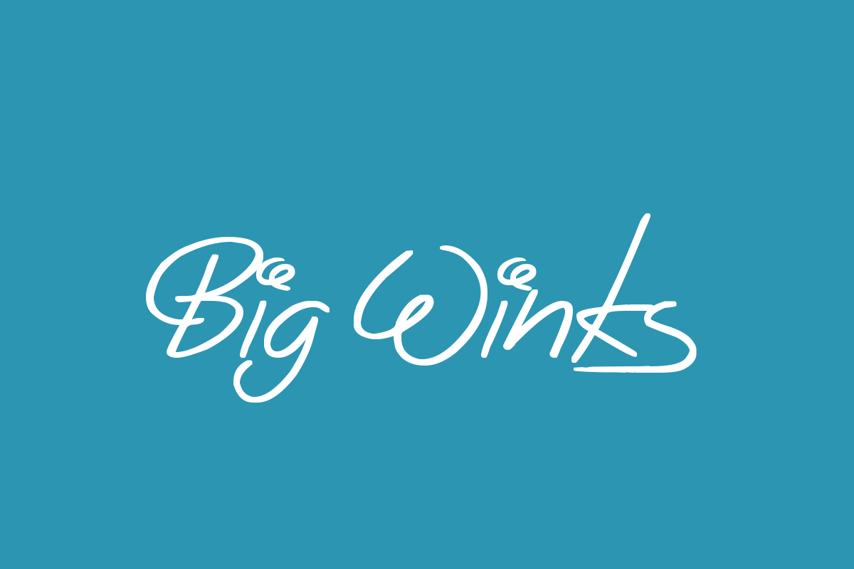 Big Winks Font