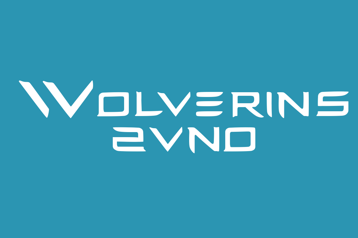 Wolverins Font