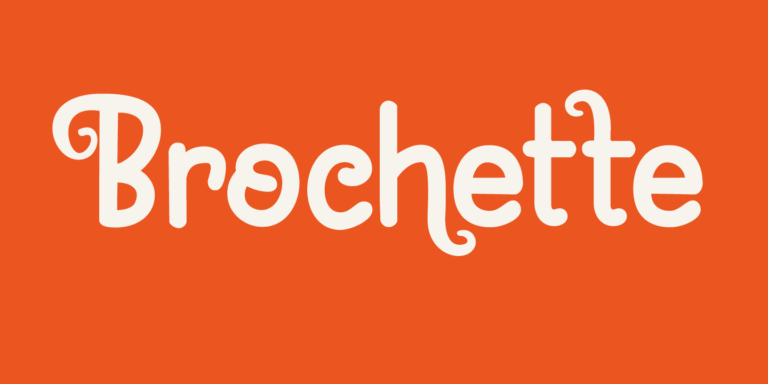 Brochette Font