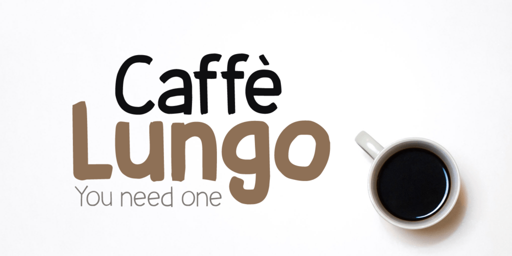 Caffe Lungo Font