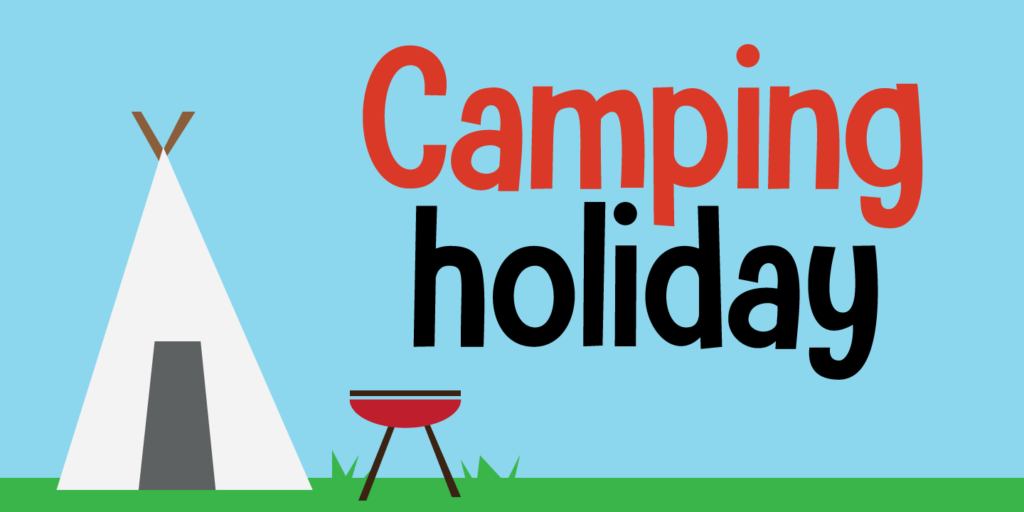 Camping Holiday Font