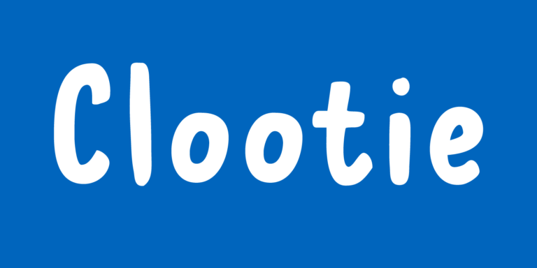 Clootie Font