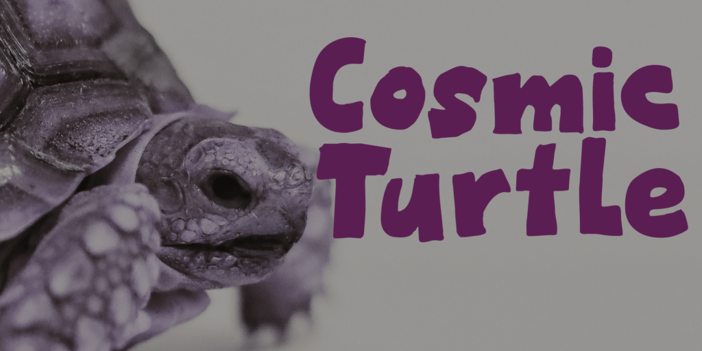 Cosmic Turtle Font