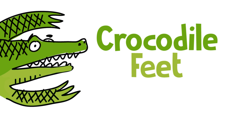 Crocodile Feet Font
