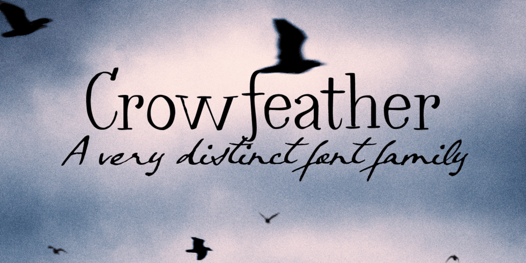 Crowfeather Font