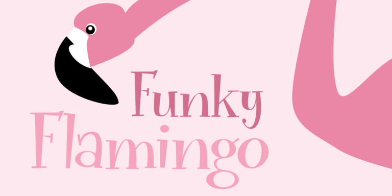 Funky Flamingo Font