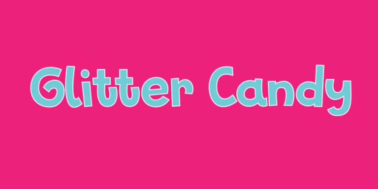 Glitter Candy Font