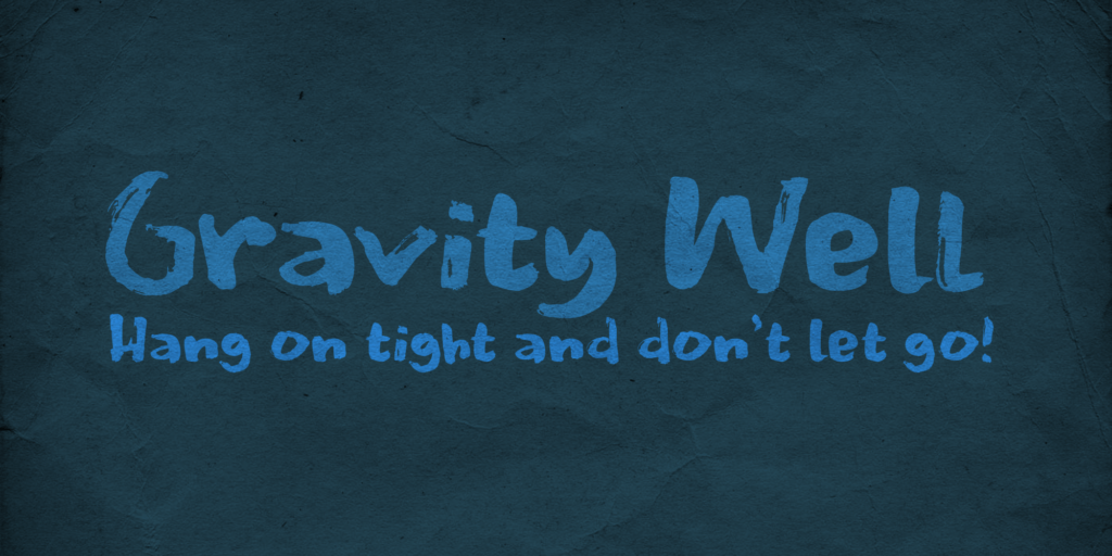 Gravity Well Font