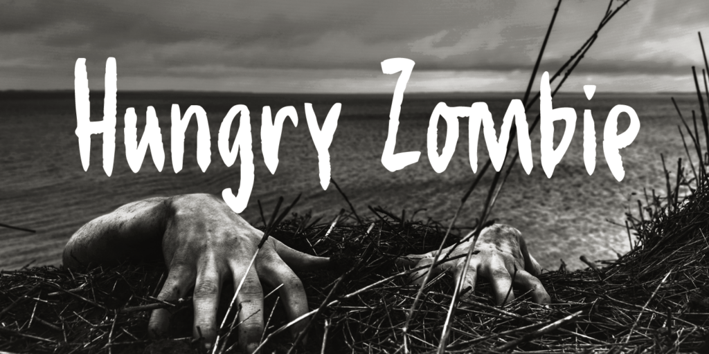 Hungry Zombie Font